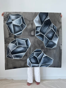 Gray Geometric 2 55x52